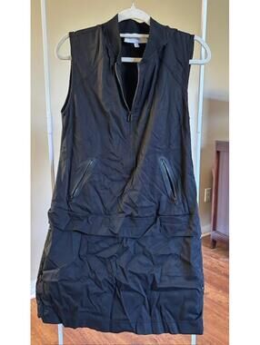 Derek Lam IOC Crosby Athleta Black Sleeveless Dress Medium